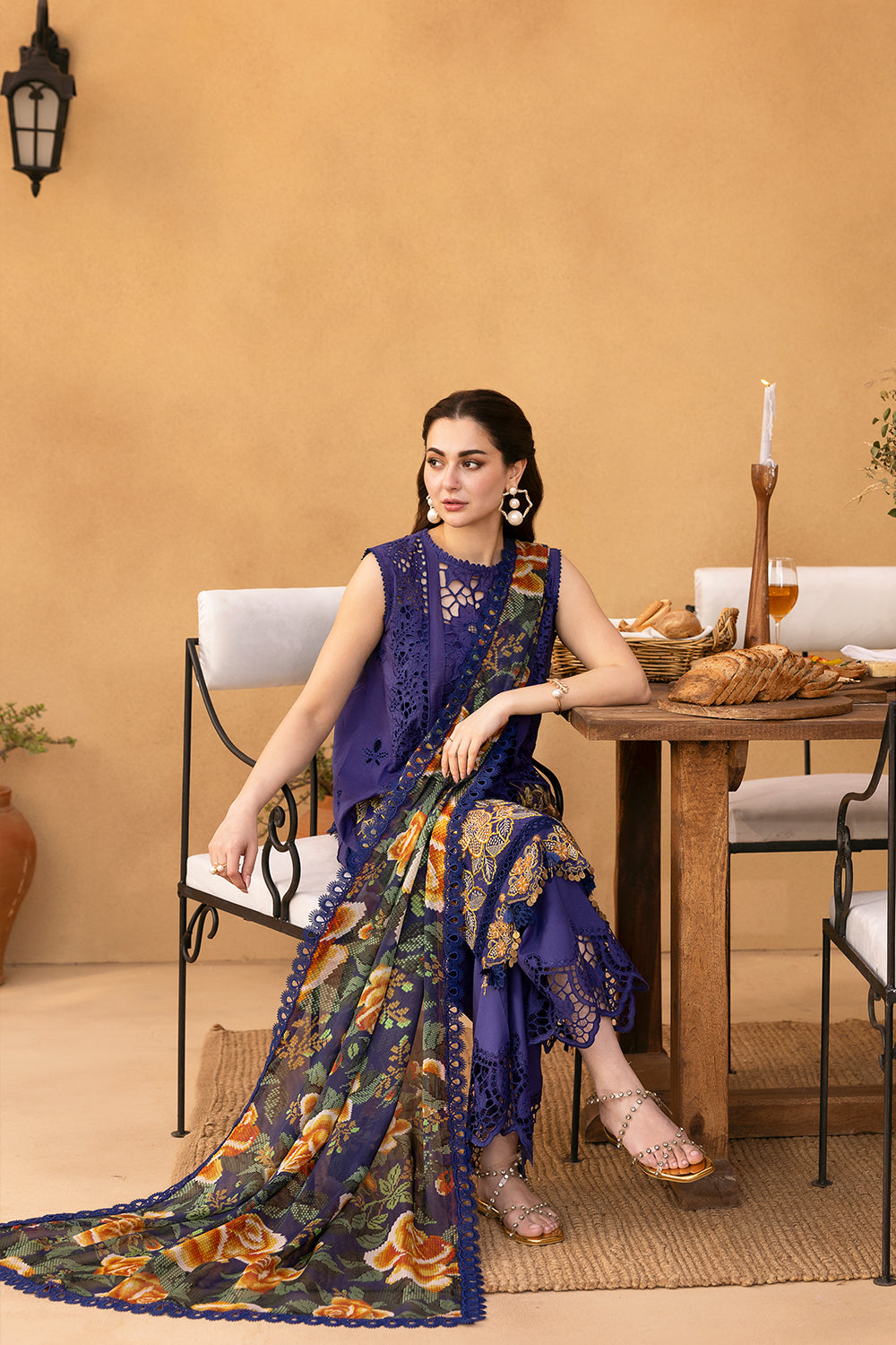 Saira Rizwan Luxury Lawn'25 Ayla's Atelier